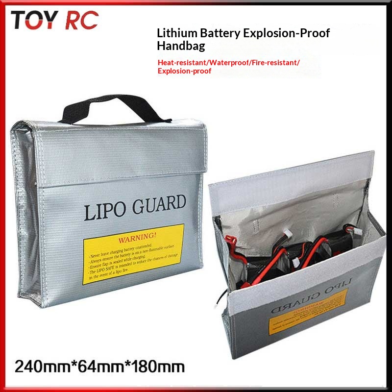 Lipo Guard 방화 난연성 휴대용 Lipo 배터리 - Drone Battery Bag 리뷰 및 가격