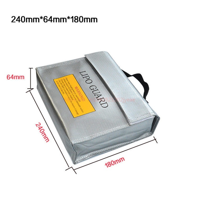 Lipo Guard 방화 난연성 휴대용 Lipo 배터리 - Drone Battery Bag 리뷰 및 가격