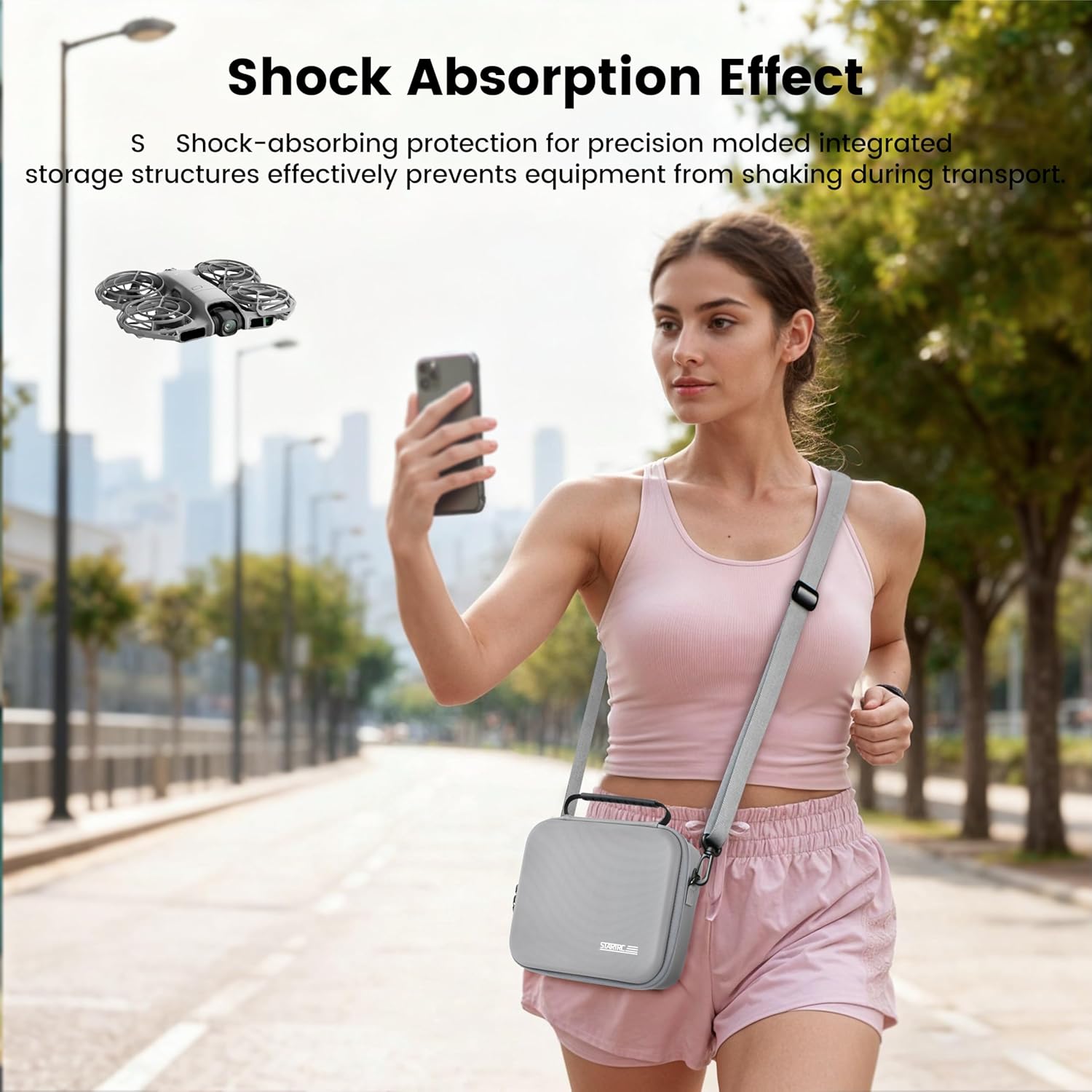 STARTRC Neo 2 휴대용 PU 숄더백 핸드백 D - Drone Battery Case 리뷰 및 가격
