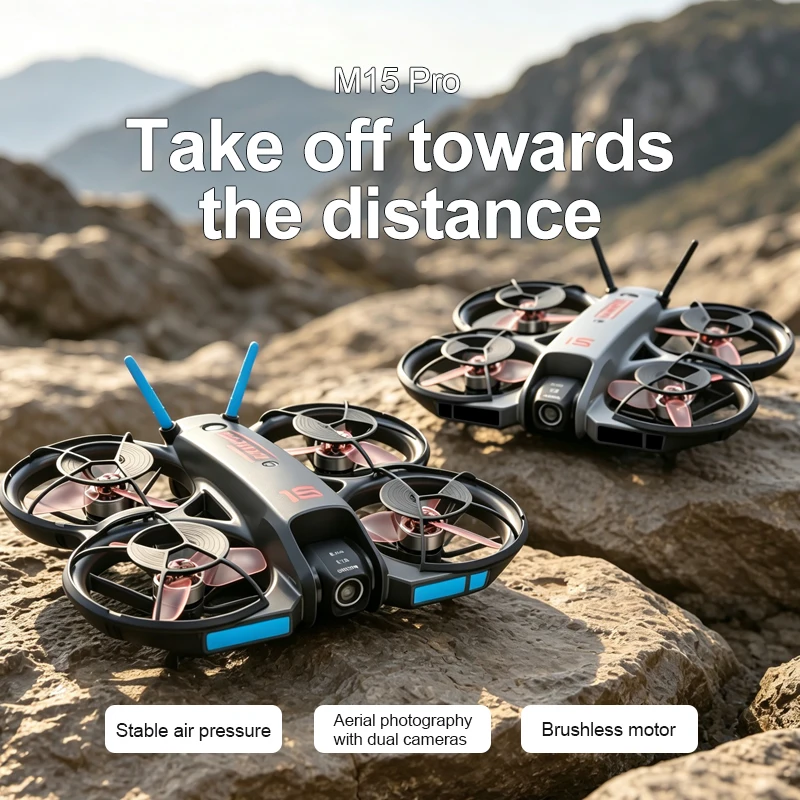 2026년형 신제품 M15 FPV 드론: 화면, 브러시 - Drone Battery Case 리뷰 및 가격