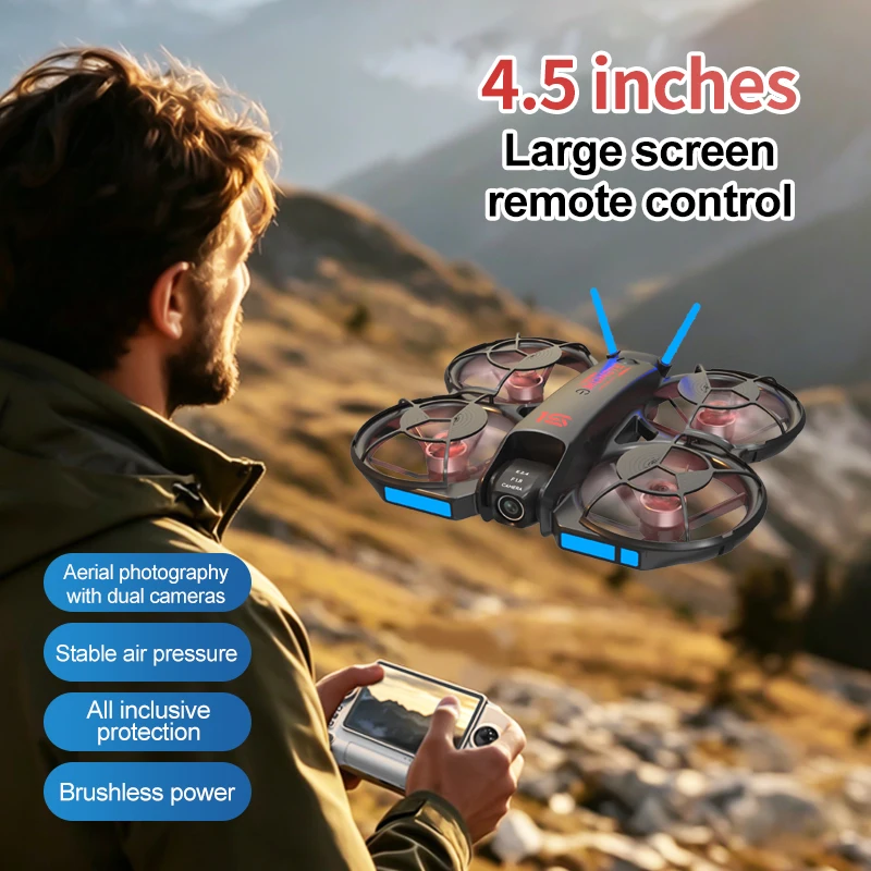 2026년형 신제품 M15 FPV 드론: 화면, 브러시 - Drone Battery Case 리뷰 및 가격