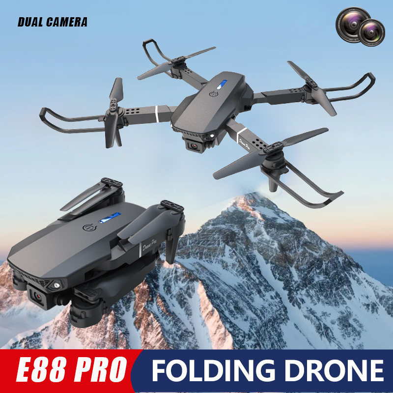브러시리스 모터 접이식 드론 광학 흐름 드론 360 ° - Drone Battery Case 리뷰 및 가격