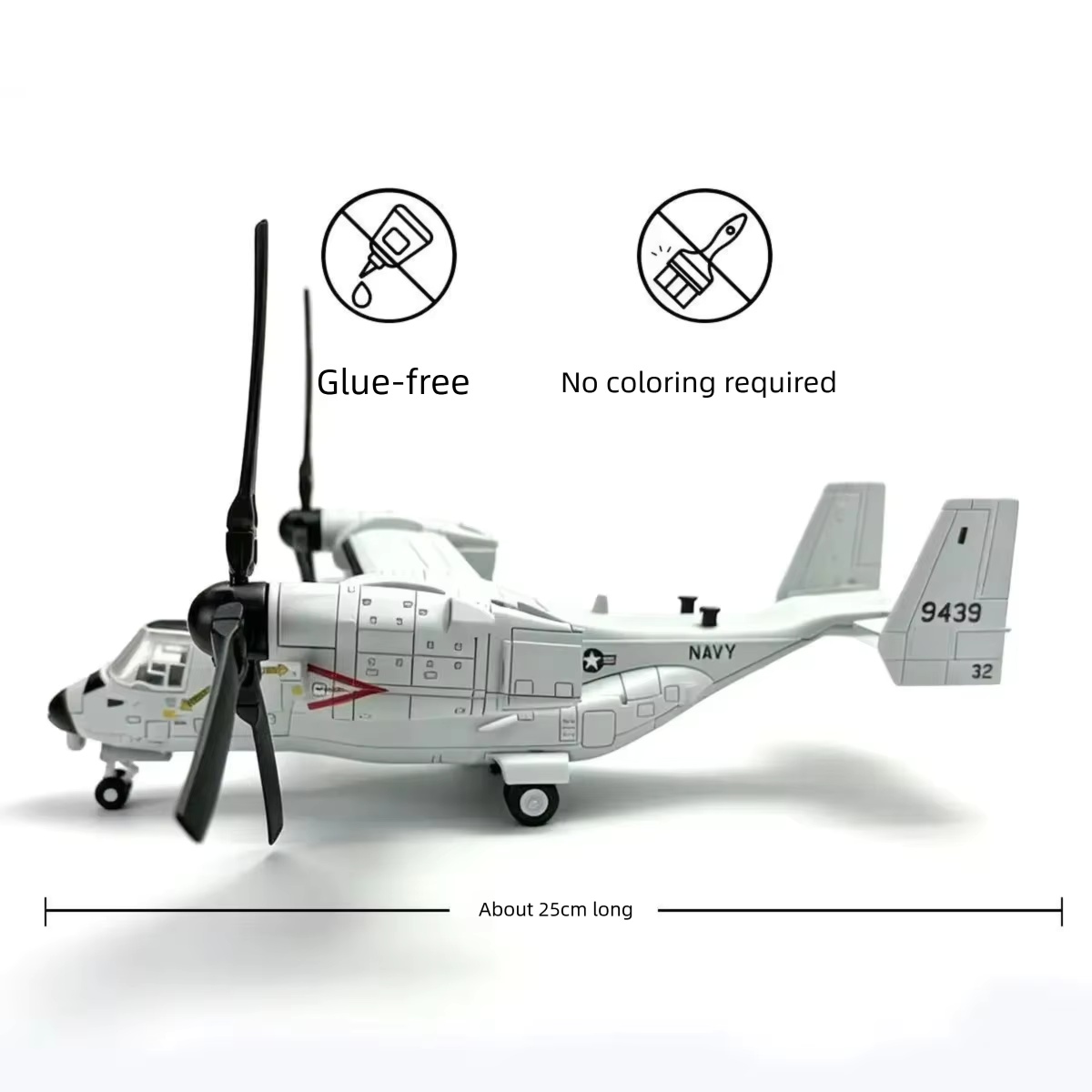 1/72 스케일 ABS 플라스틱 V-22 오스프리 틸트 - Jjrc Drone X12 리뷰 및 가격