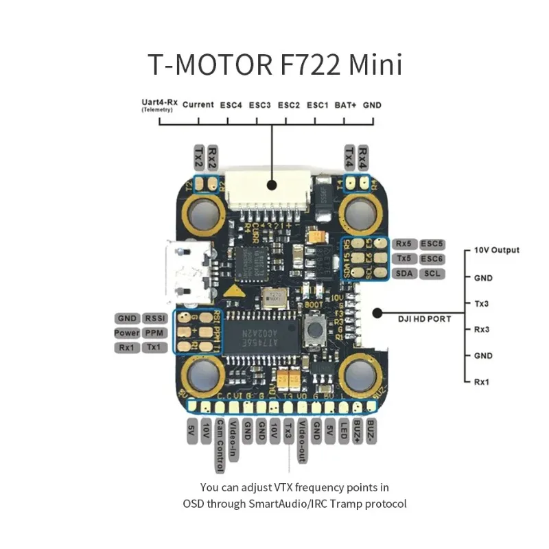 T-Motor MINI F7 FC F45A ESC 콤보 - Betaflight Fc F7 리뷰 및 가격